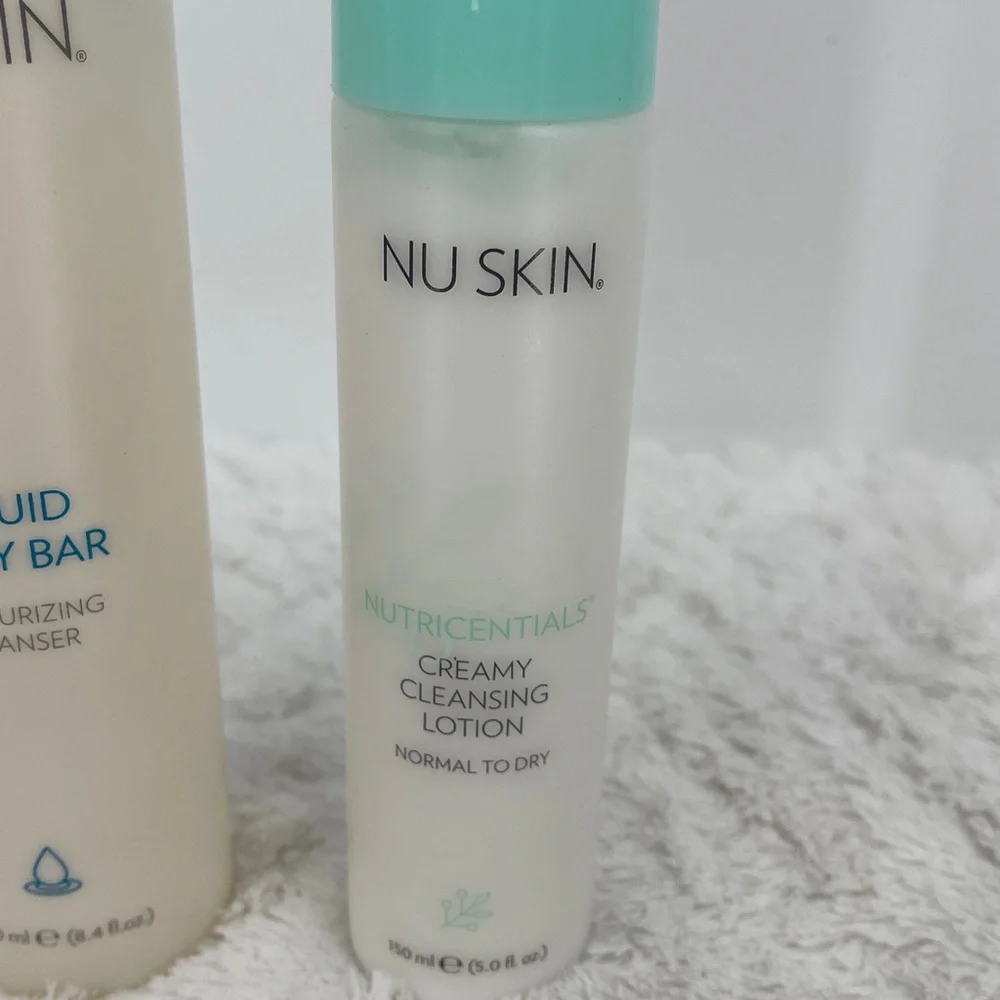 NU SKIN Liquid Body Bar and Creamy Cleansing Lotion Duo NEW NEVER OPENED